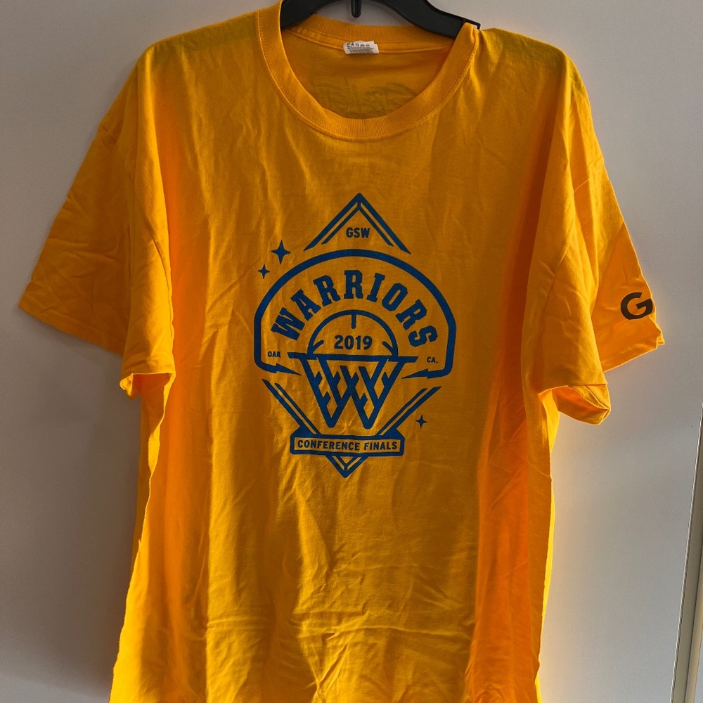 Golden State Warriors- 2019 Conference Finals Tee- Adult Size XL - Picture 1 of 5